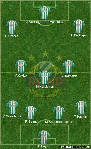 SK Rapid Wien football formation