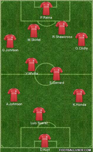 Liverpool Formation 2011