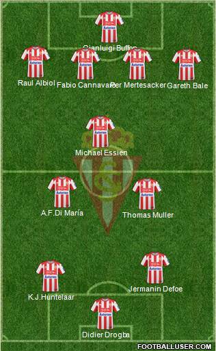 Real Sporting S.A.D. Formation 2011