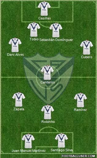 Vélez Sarsfield Formation 2011