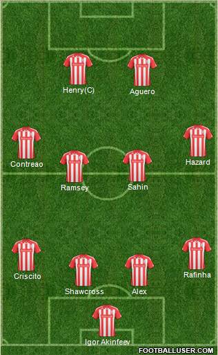 Stoke City Formation 2011