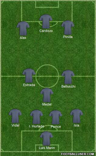 Pro Evolution Soccer Team Formation 2011