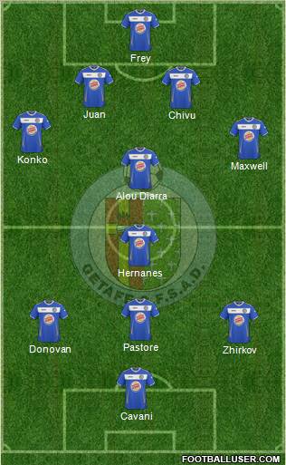 Getafe C.F., S.A.D. Formation 2011