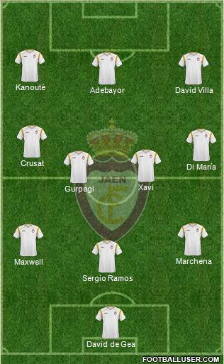 Real Jaén C.F. Formation 2011