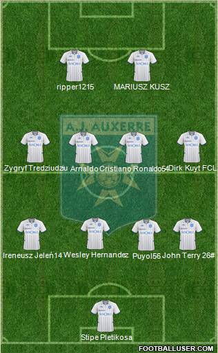 A.J. Auxerre Formation 2011