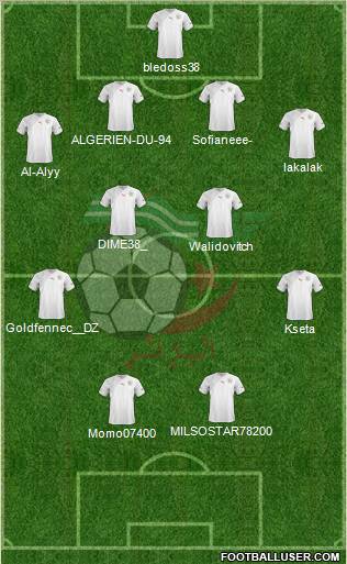 Algeria Formation 2011