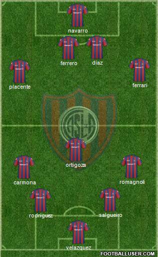 San Lorenzo de Almagro Formation 2011