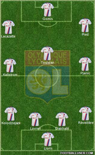 Olympique Lyonnais Formation 2011