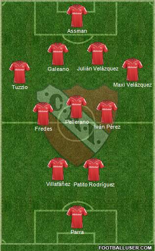 Independiente Formation 2011