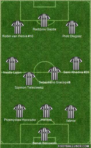 Newcastle United Formation 2011