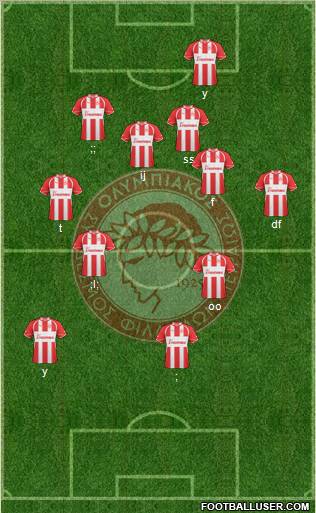 Olympiakos SF Piraeus Formation 2011