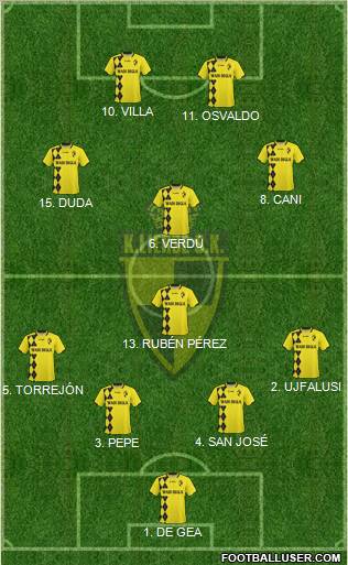 K Lierse SK Formation 2011