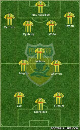 FC Nantes Formation 2011