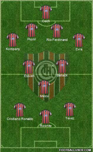 Chacarita Juniors Formation 2011
