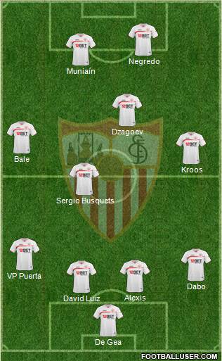 Sevilla F.C., S.A.D. Formation 2011