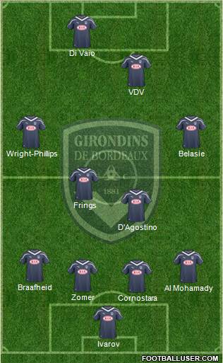 FC Girondins de Bordeaux Formation 2011