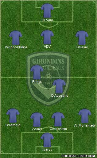 FC Girondins de Bordeaux Formation 2011