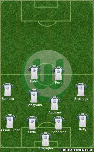 VfL Wolfsburg Formation 2011