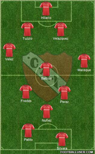 Independiente Formation 2011