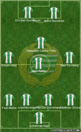 Hammarby IF Formation 2011
