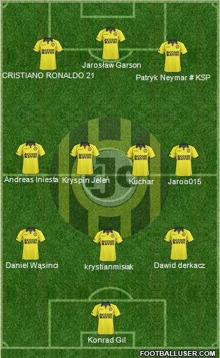 Roda JC Formation 2011