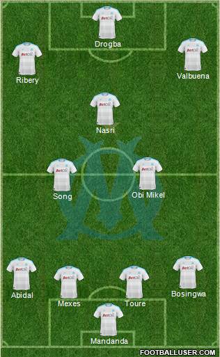 Olympique de Marseille Formation 2011