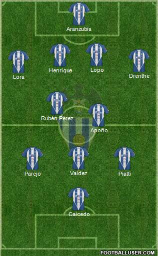 C.D. Alcoyano Formation 2011