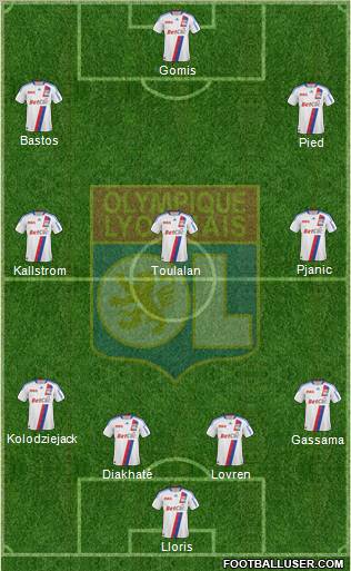 Olympique Lyonnais Formation 2011