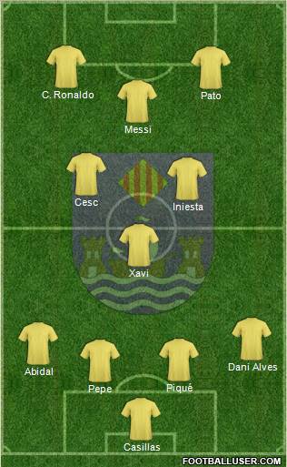 Villajoyosa C.F. Formation 2011