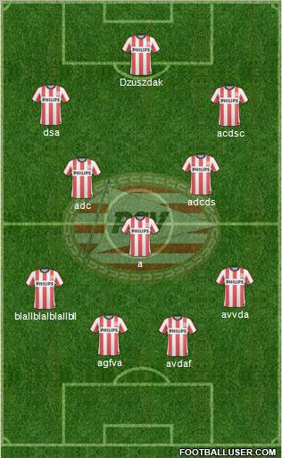 PSV Formation 2011