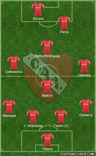 Independiente Formation 2011