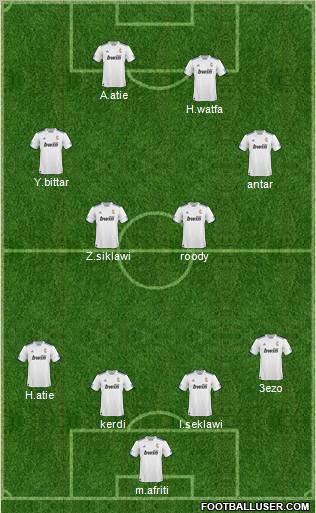 R. Madrid Castilla Formation 2011