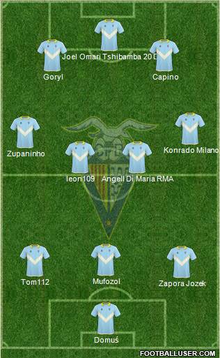 C.F. Badalona Formation 2011