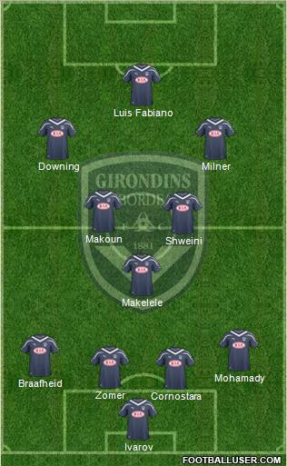 FC Girondins de Bordeaux Formation 2011