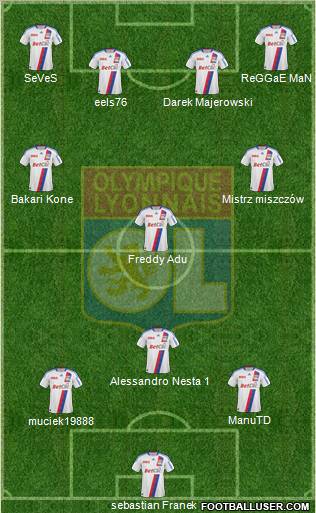 Olympique Lyonnais Formation 2011