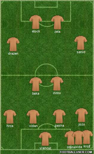 Pro Evolution Soccer Team Formation 2011