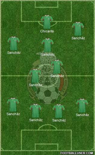 Mexico Formation 2011
