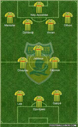 FC Nantes Formation 2011