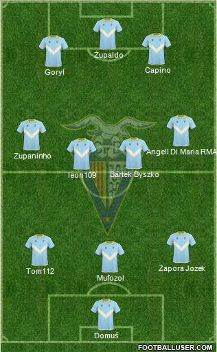 C.F. Badalona Formation 2011