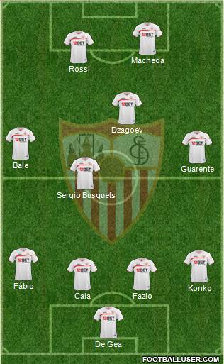 Sevilla F.C., S.A.D. Formation 2011