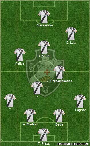 CR Vasco da Gama Formation 2011