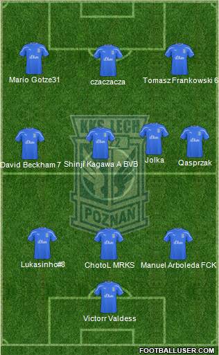 Lech Poznan Formation 2011