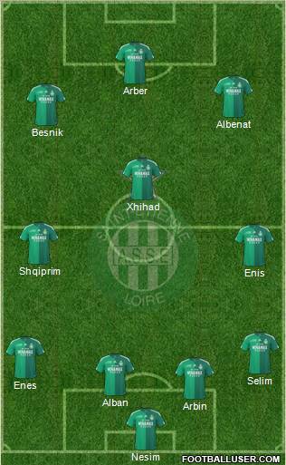 A.S. Saint-Etienne Formation 2011
