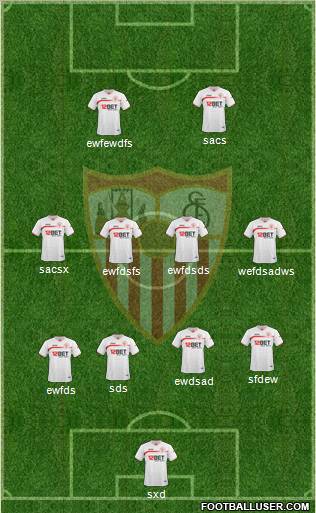 Sevilla F.C., S.A.D. Formation 2011