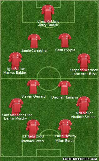 Liverpool Formation 2011