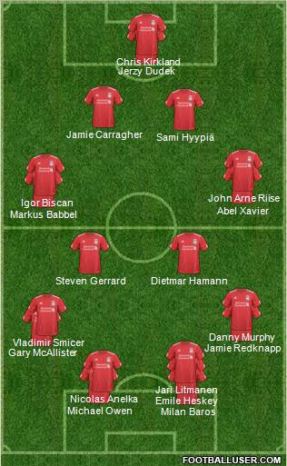 Liverpool Formation 2011