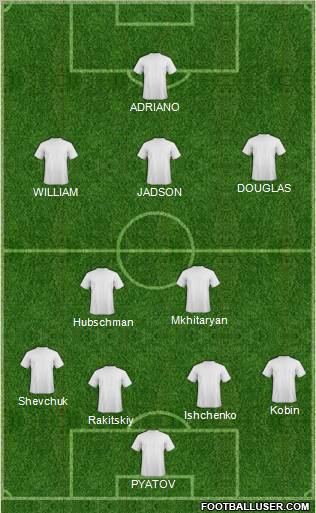 Shakhtar-3 Donetsk Formation 2011