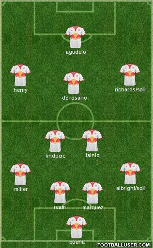 New York Red Bulls Formation 2011