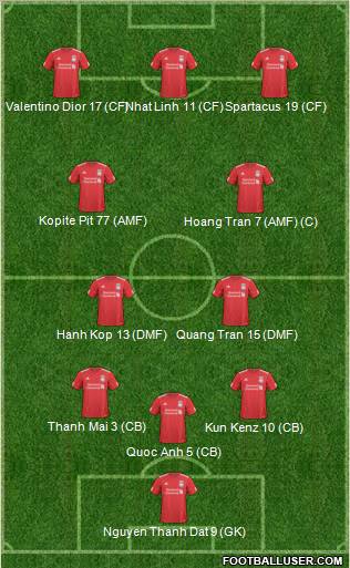Liverpool Formation 2011
