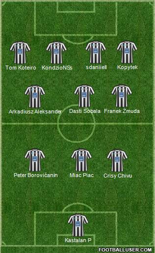 Sandecja Nowy Sacz Formation 2011